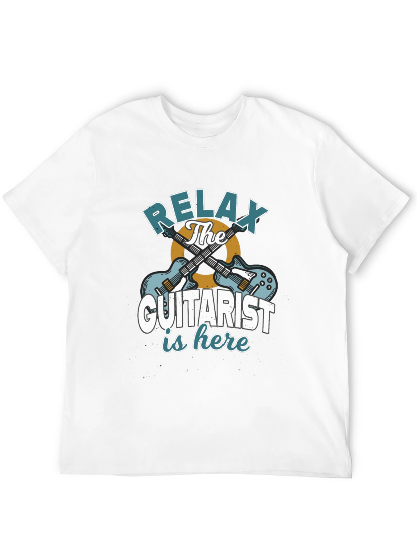 Relax The Guitarist is Here Graphic T-Shirt