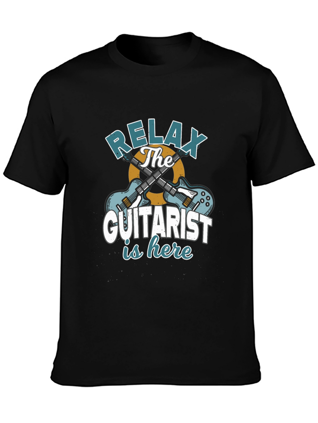 Relax The Guitarist is Here Graphic T-Shirt