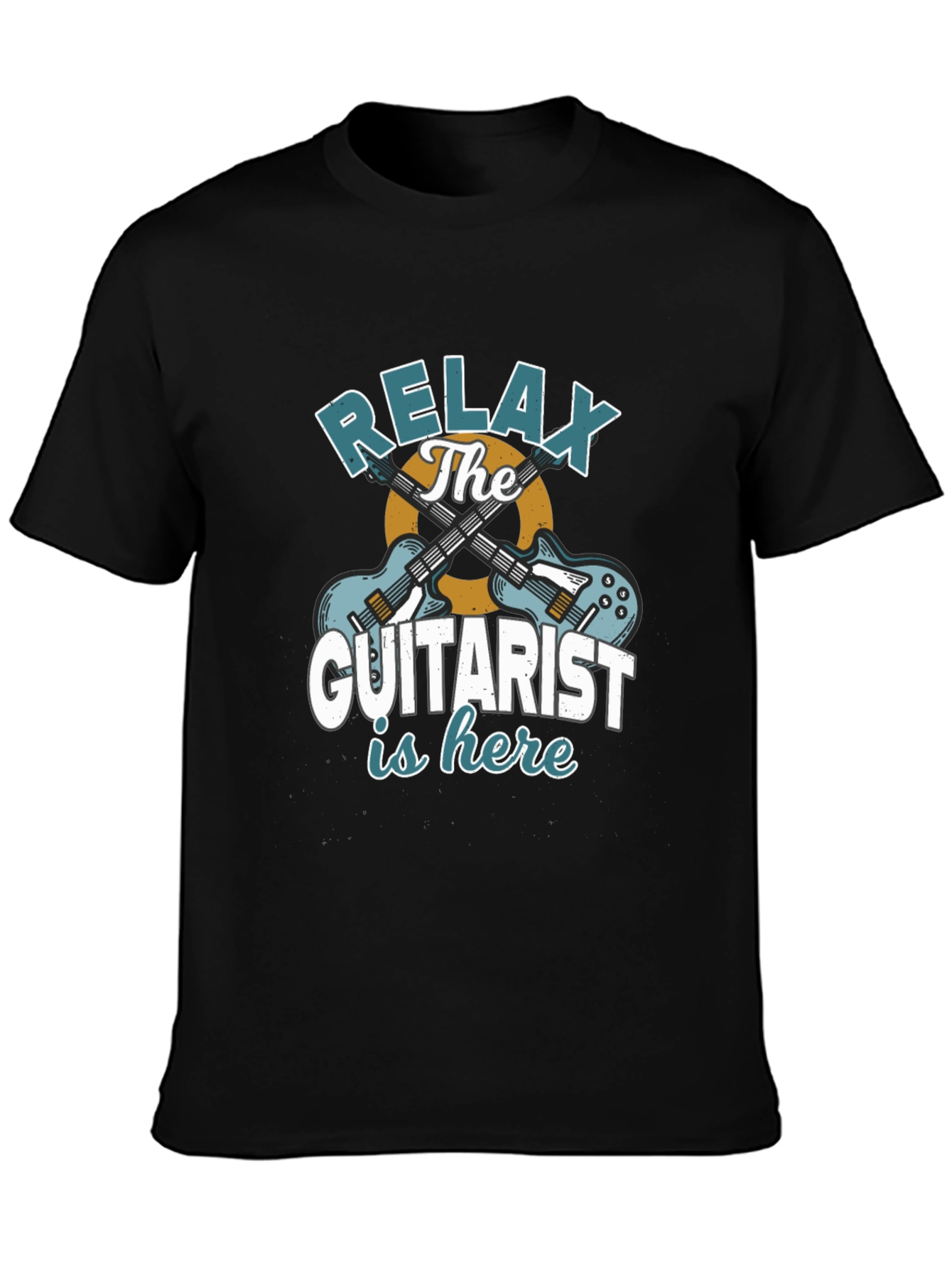 Relax The Guitarist is Here Graphic T-Shirt