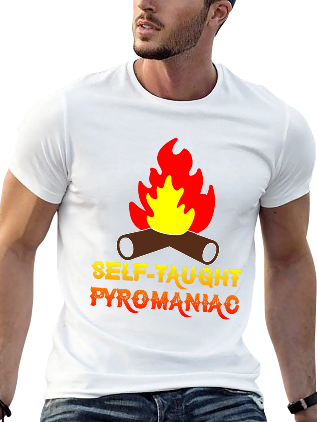 Self-Taught Pyromaniac Graphic Tee
