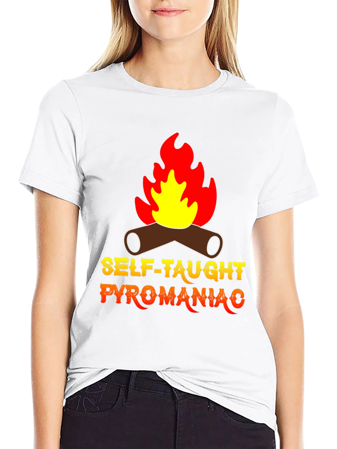 Self-Taught Pyromaniac Graphic Tee