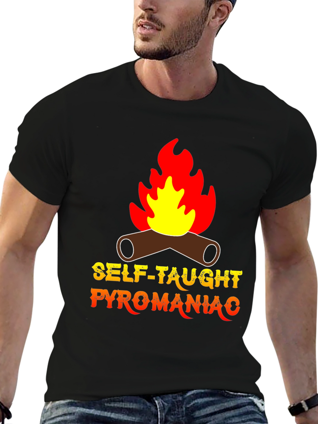 Self-Taught Pyromaniac Graphic Tee
