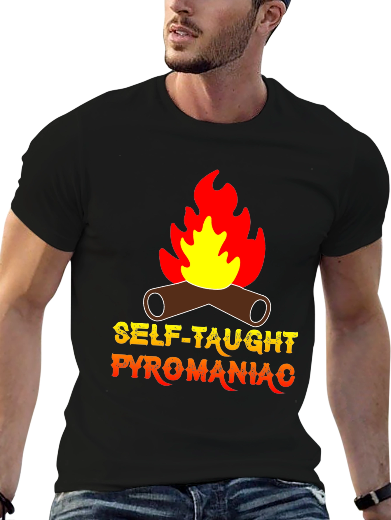 Self-Taught Pyromaniac Graphic Tee