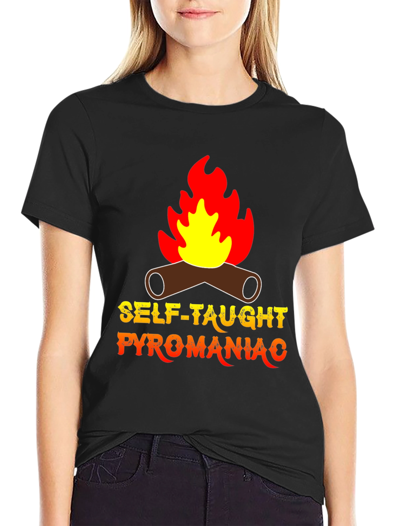 Self-Taught Pyromaniac Graphic Tee