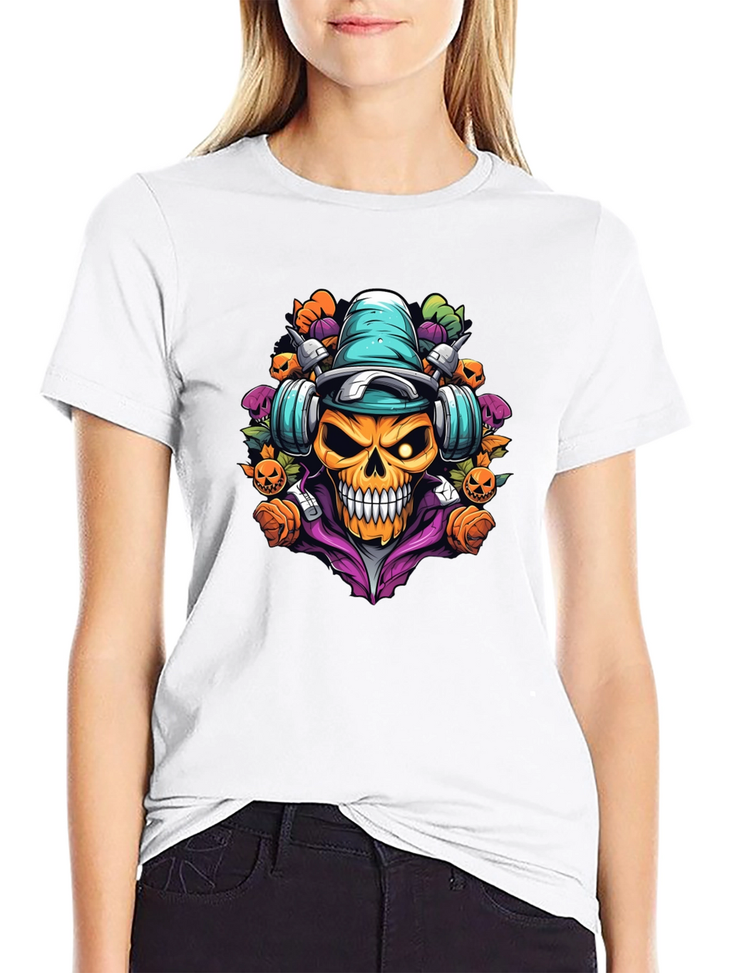 Skull Halloween T-Shirt