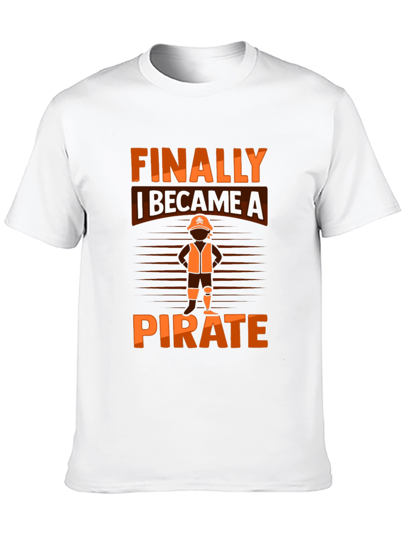 Finally I Became A Pirate Graphic T-Shirt