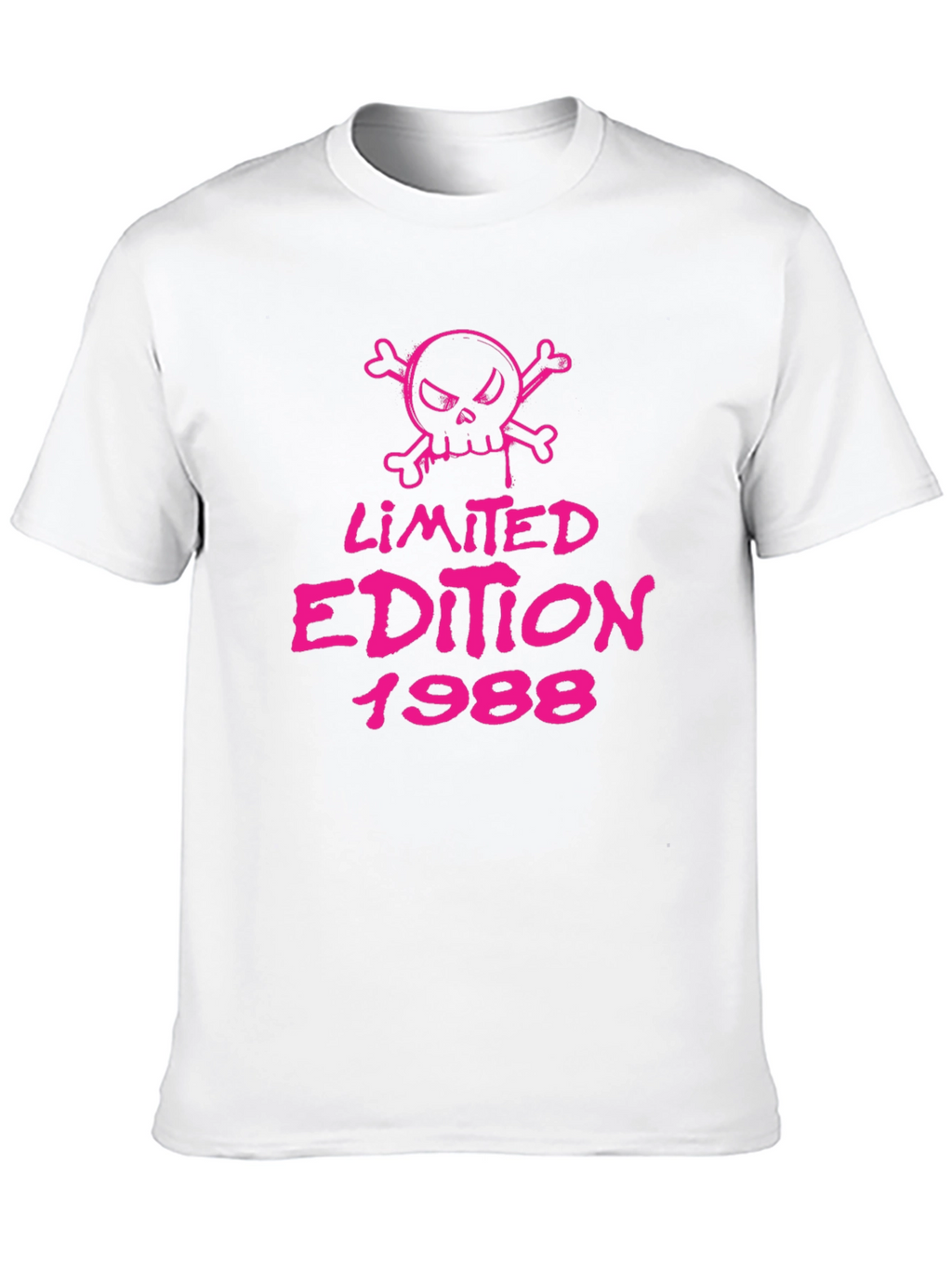 Limited Edition 1988 Skull Graphic Tee - Black