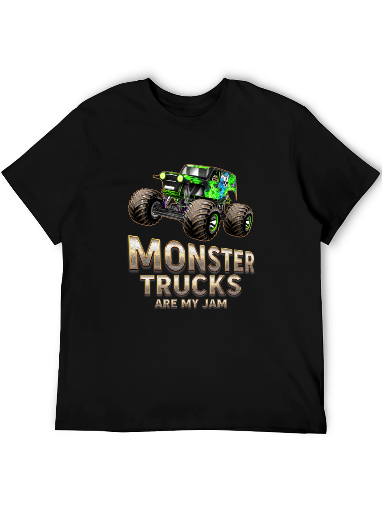 Monster Trucks Are My Jam Graphic Tee