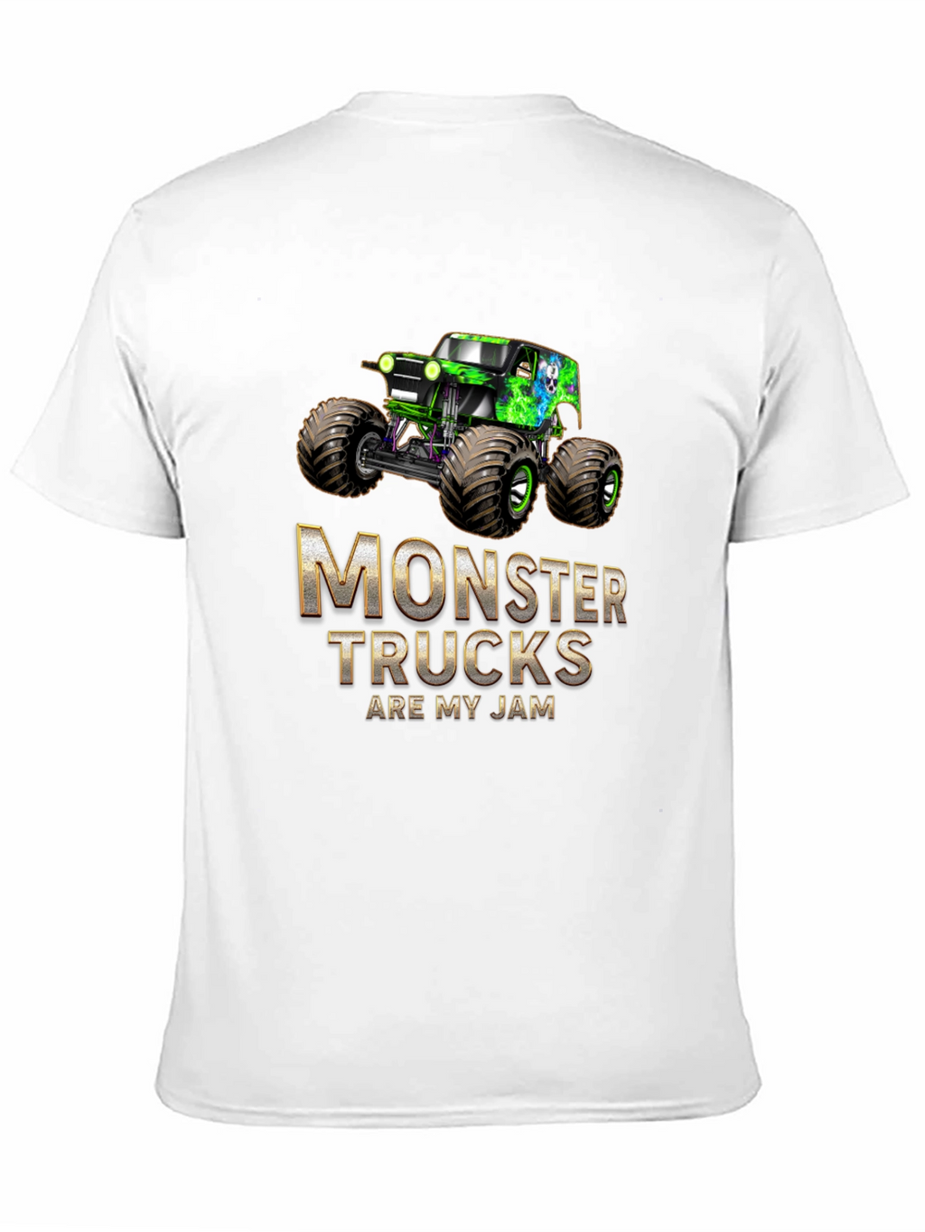 Monster Trucks Are My Jam Graphic Tee