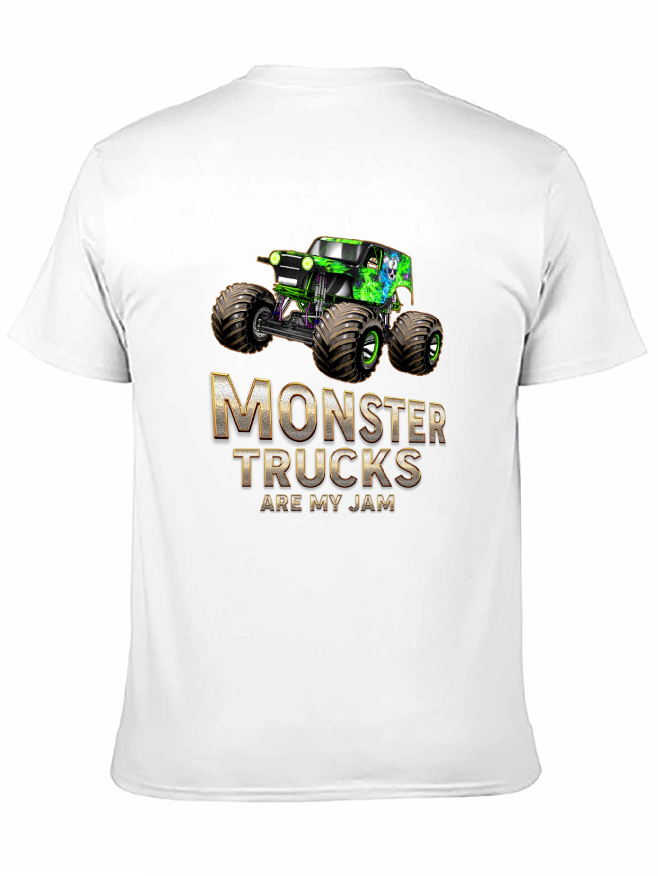 Monster Trucks Are My Jam Graphic Tee