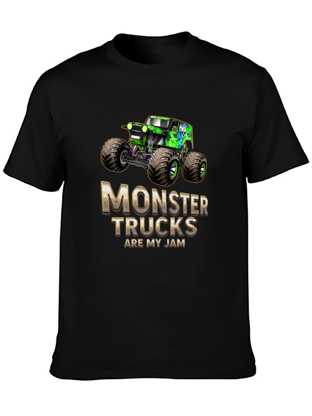 Monster Trucks Are My Jam Graphic Tee