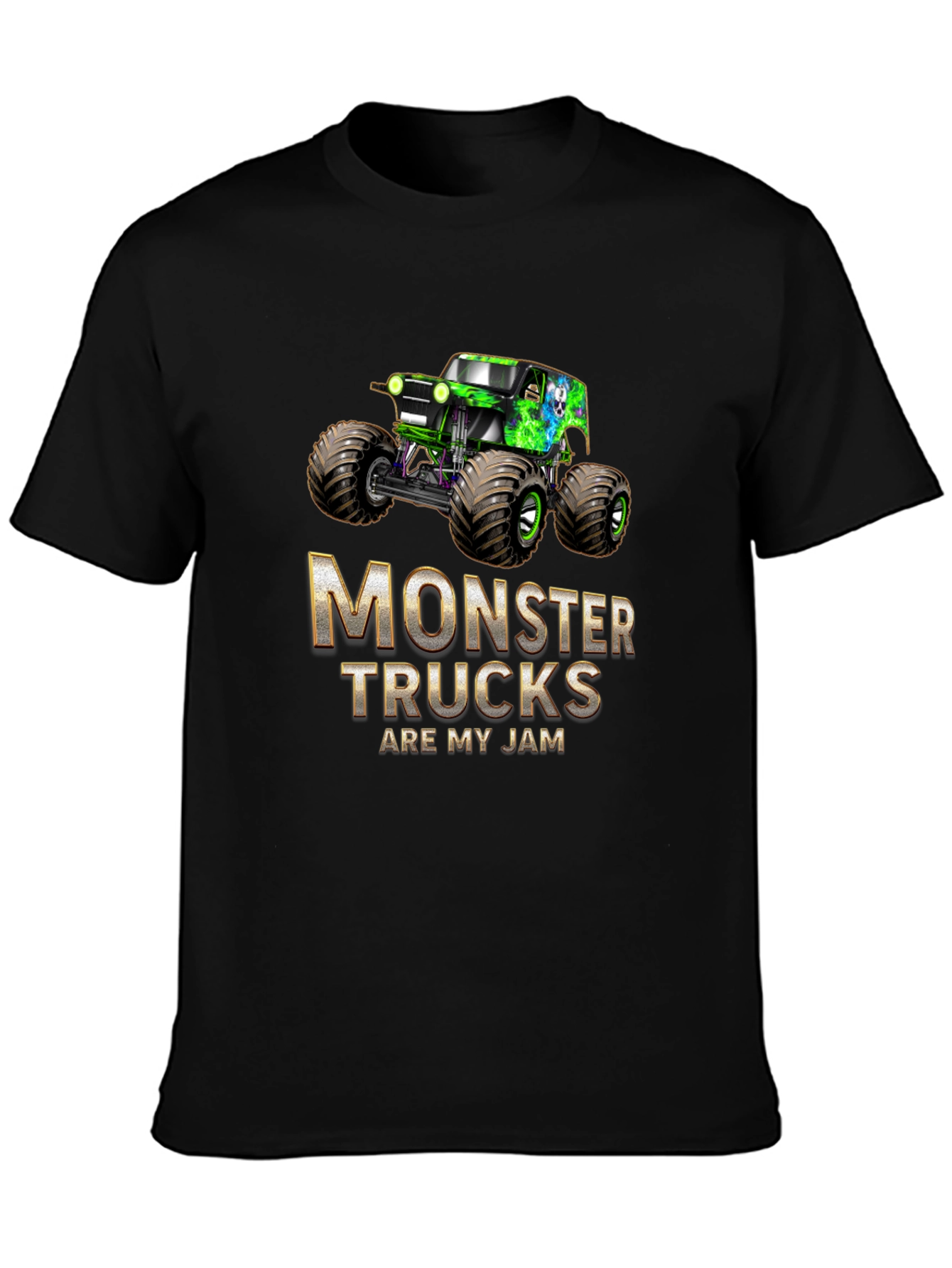 Monster Trucks Are My Jam Graphic Tee