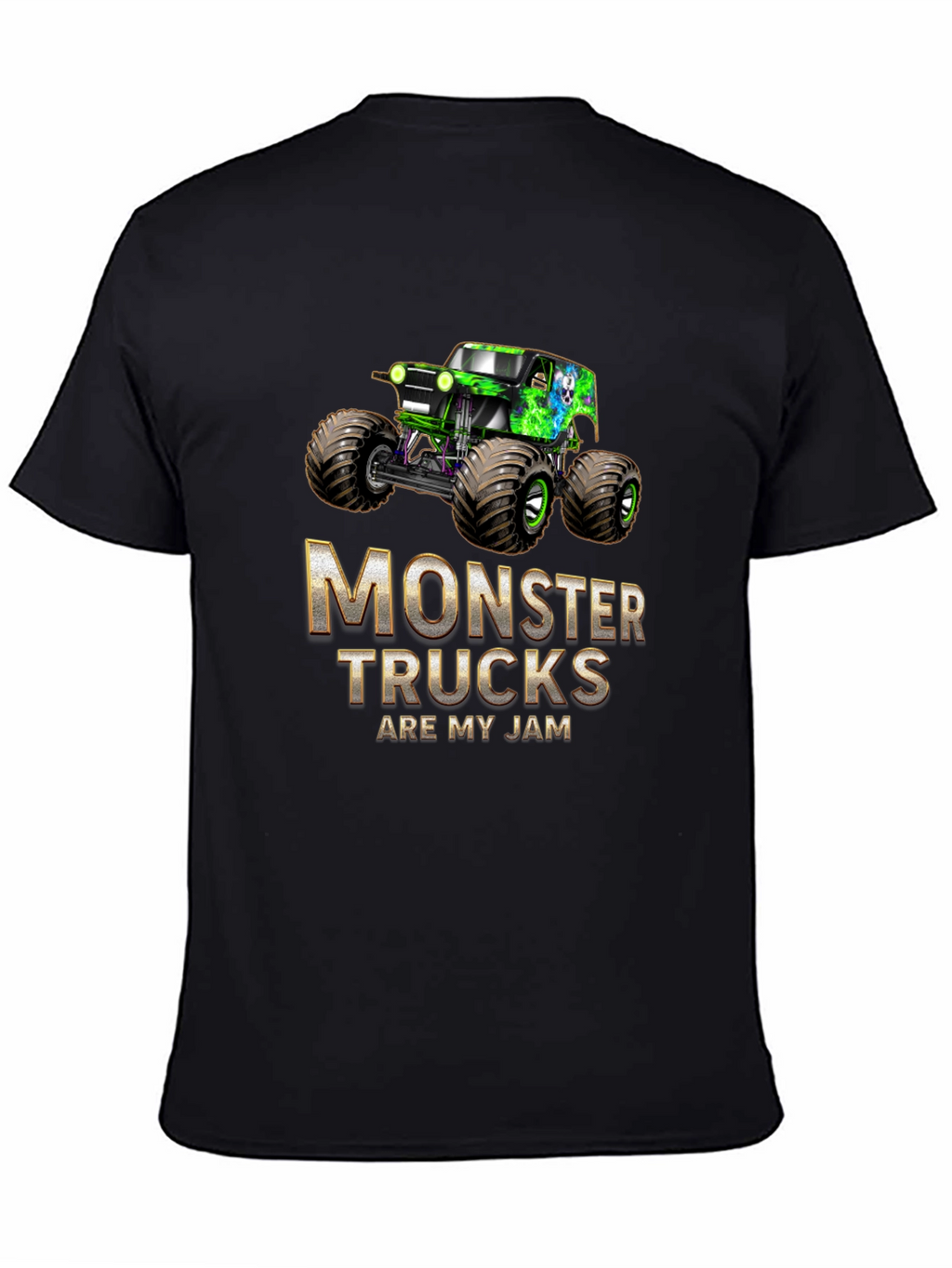 Monster Trucks Are My Jam Graphic Tee