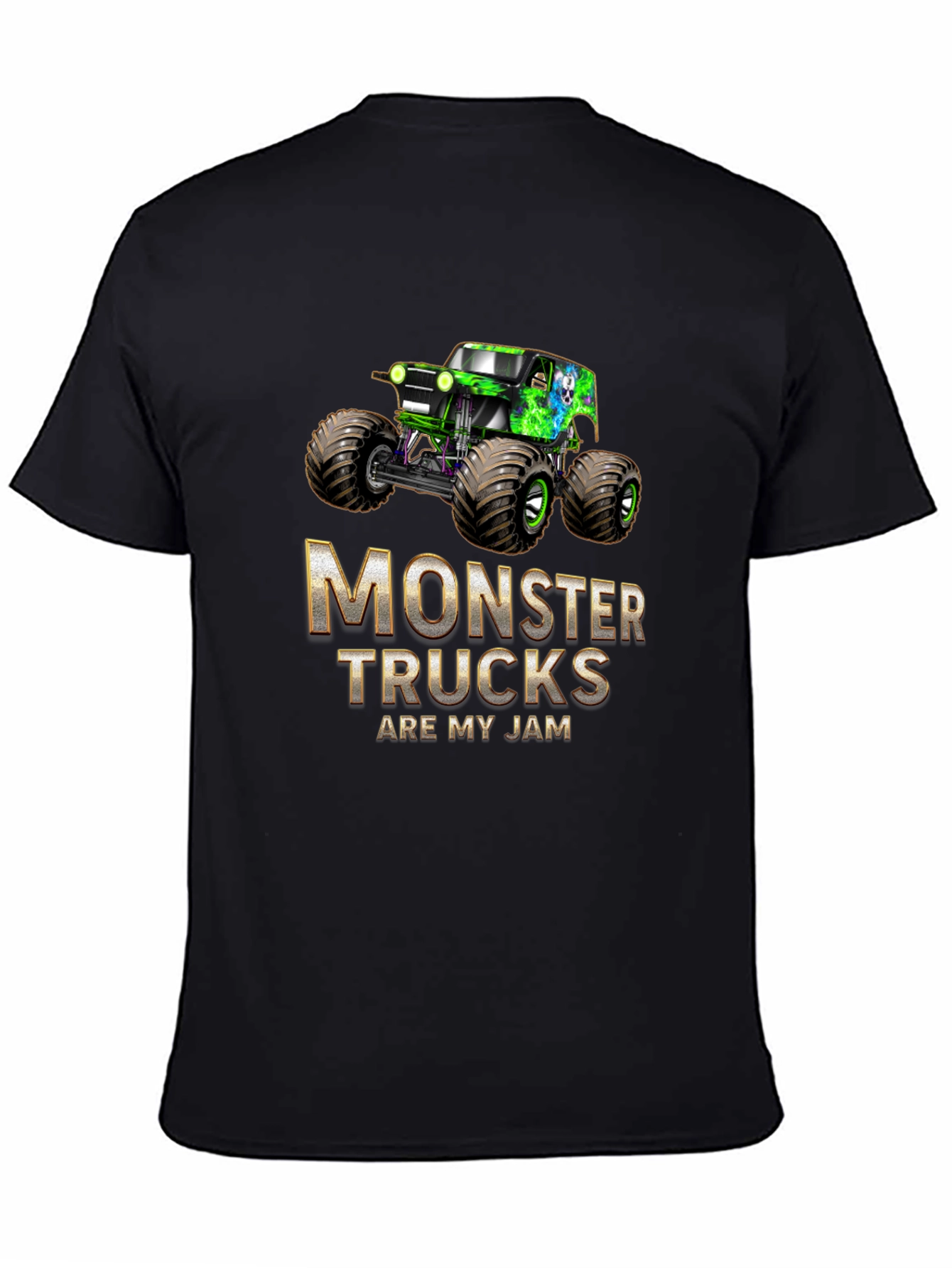 Monster Trucks Are My Jam Graphic Tee