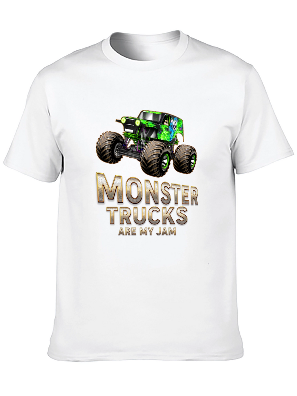 Monster Trucks Are My Jam Graphic Tee