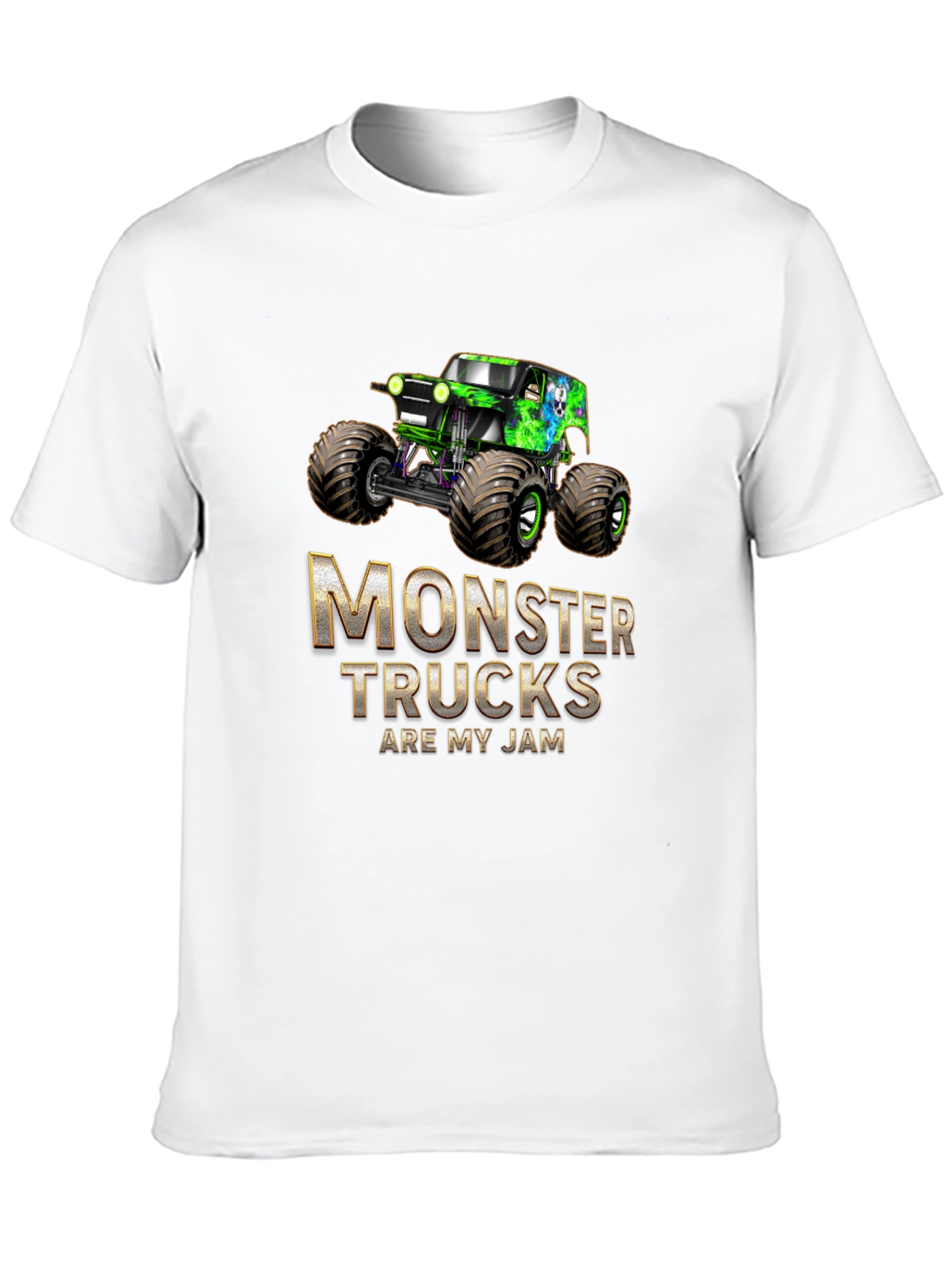 Monster Trucks Are My Jam Graphic Tee