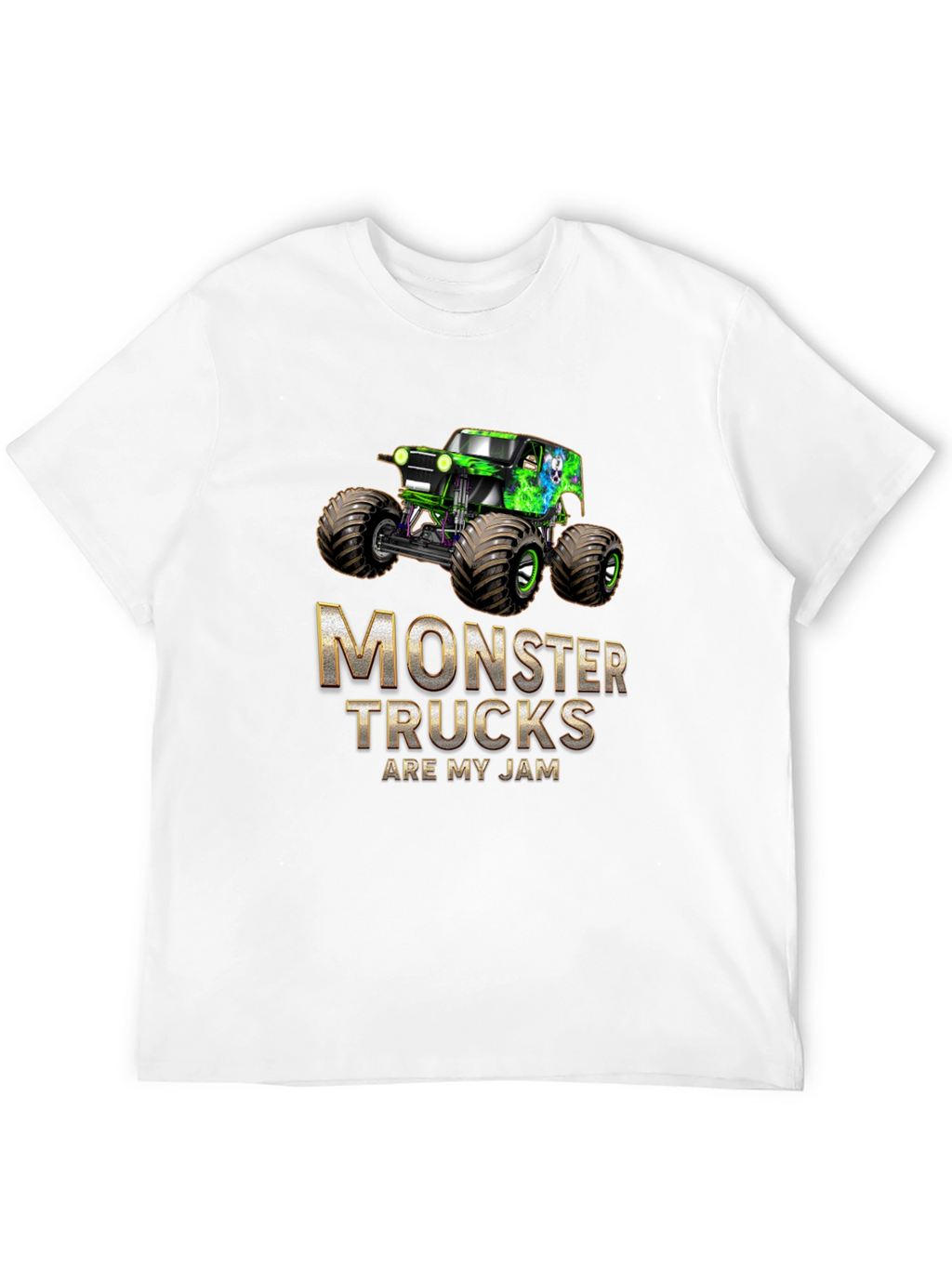 Monster Trucks Are My Jam Graphic Tee