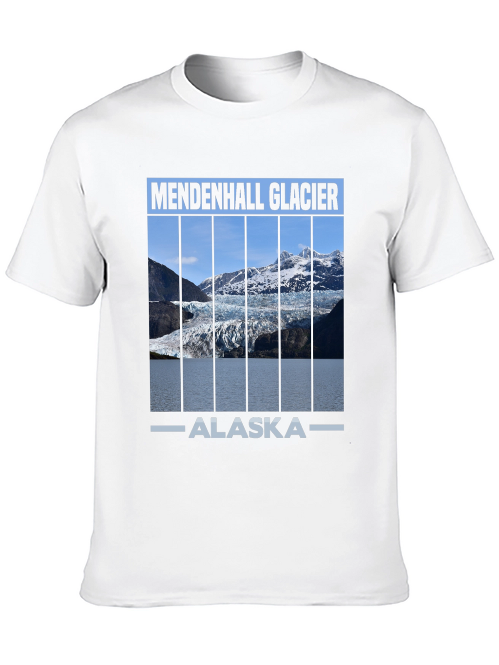 Mendenhall Glacier Alaska Graphic T-Shirt