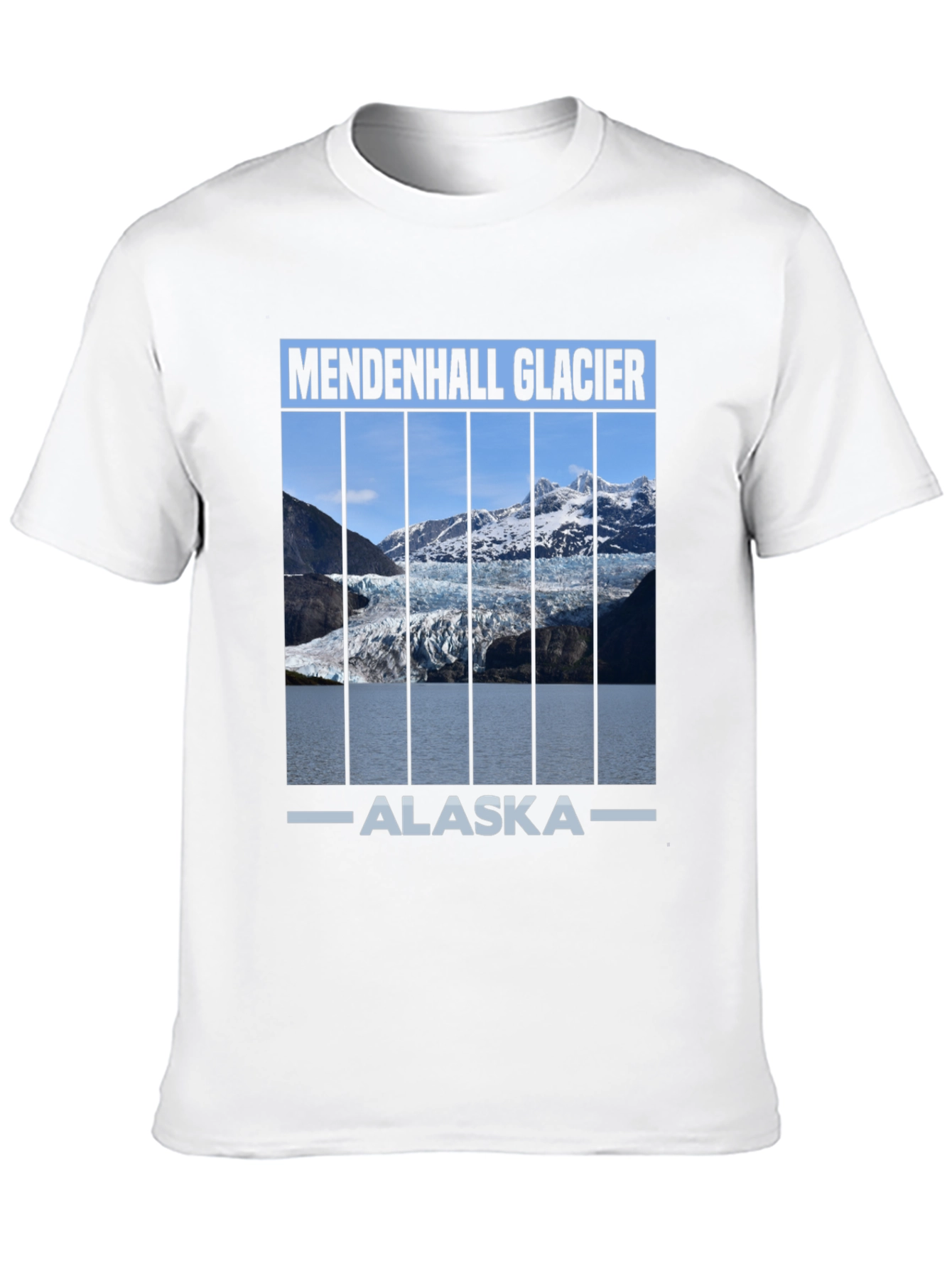 Mendenhall Glacier Alaska Graphic T-Shirt