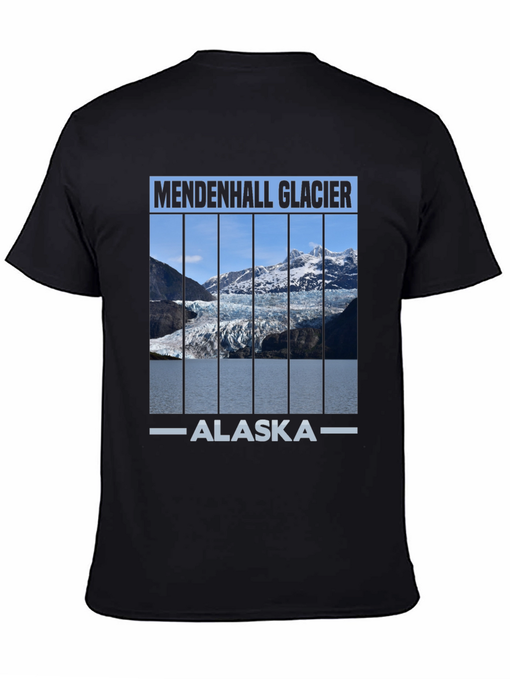 Mendenhall Glacier Alaska Graphic T-Shirt