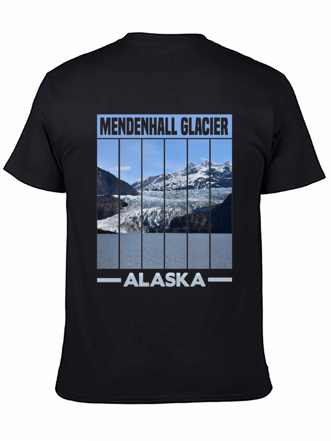 Mendenhall Glacier Alaska Graphic T-Shirt