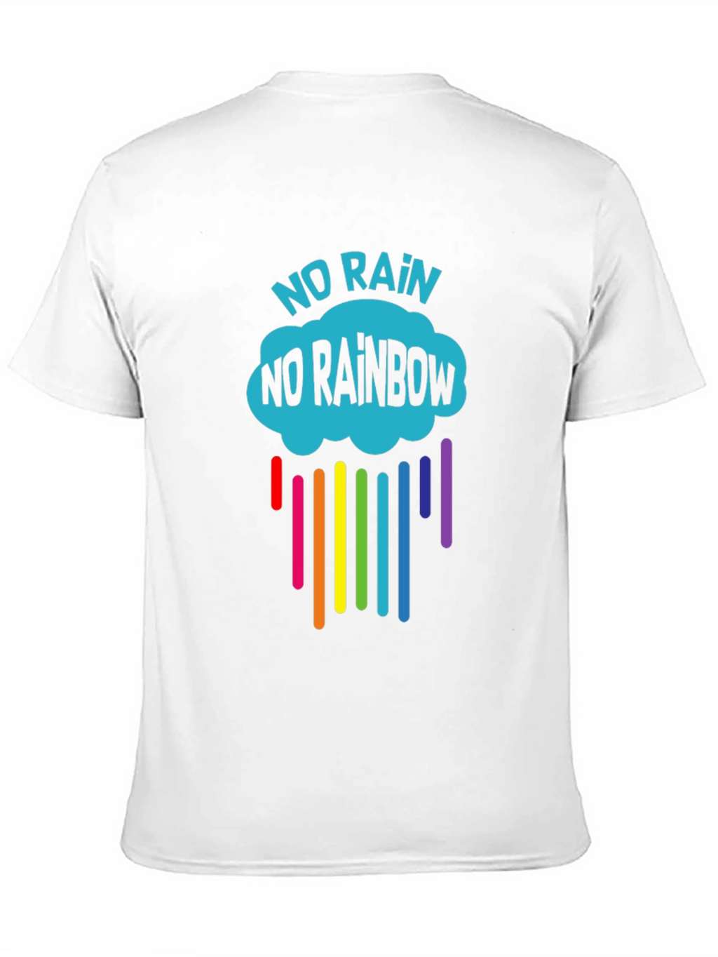 No Rain No Rainbow Graphic T-Shirt