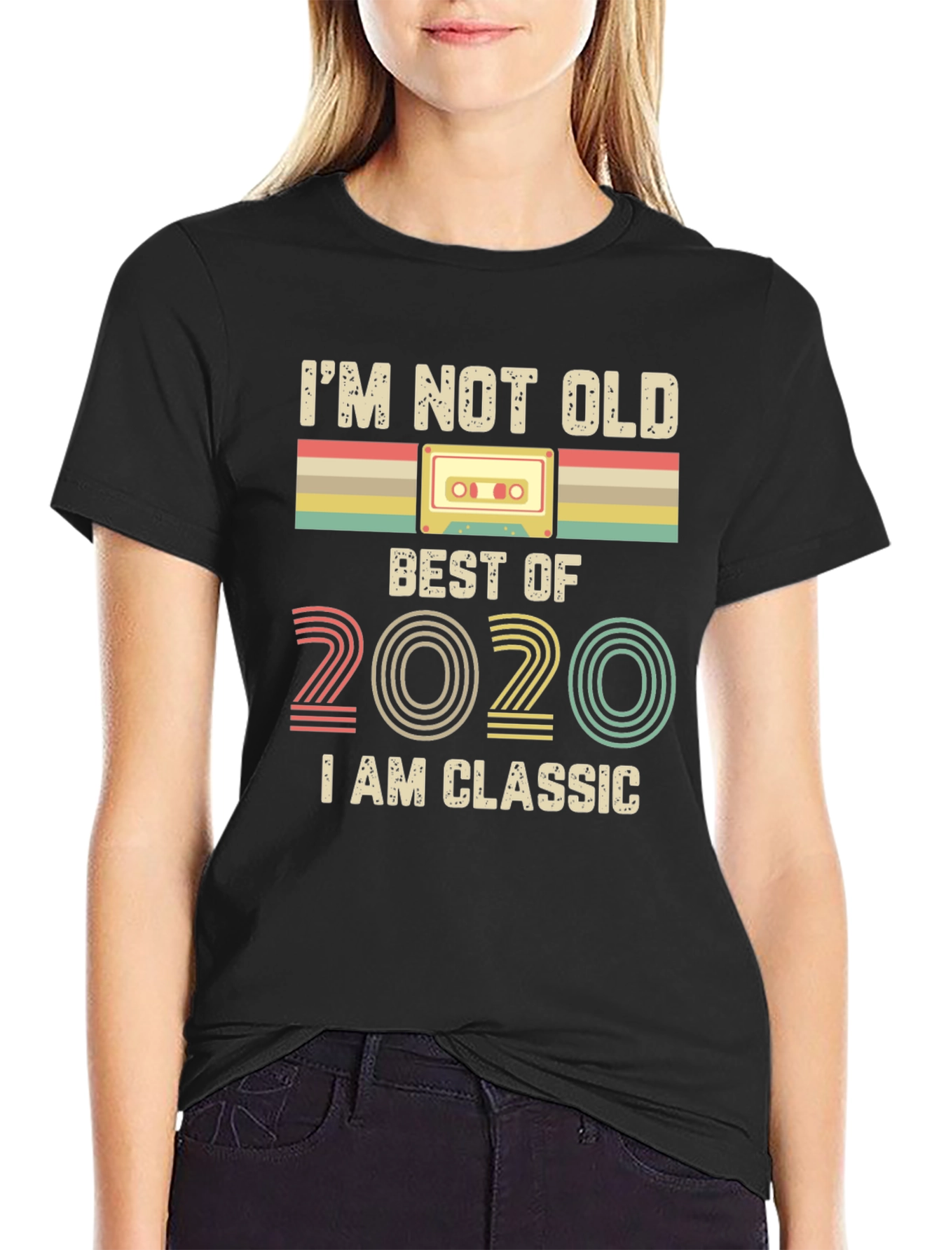 Im Not Old Im Classic 2020 Cassette Tape T-Shirt