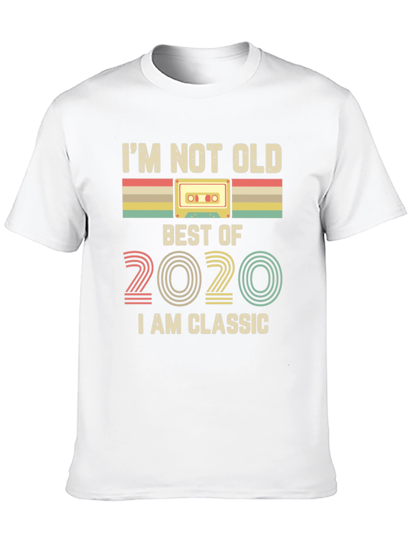 Im Not Old Im Classic 2020 Cassette Tape T-Shirt