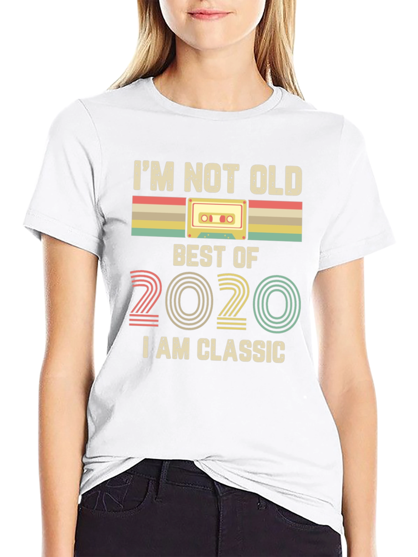 Im Not Old Im Classic 2020 Cassette Tape T-Shirt