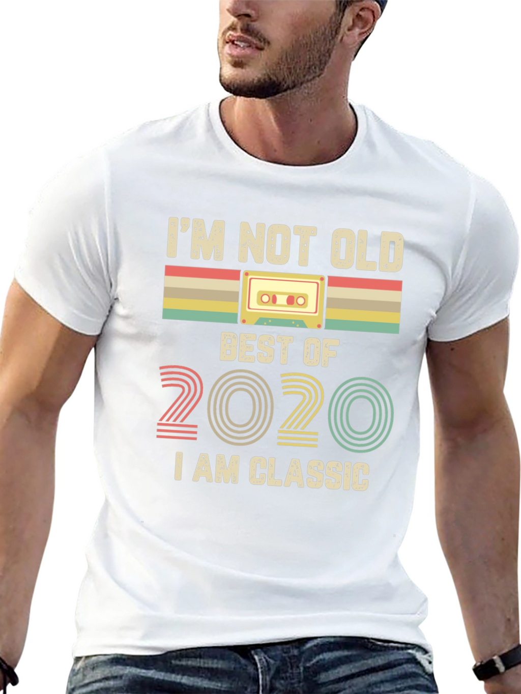 Im Not Old Im Classic 2020 Cassette Tape T-Shirt