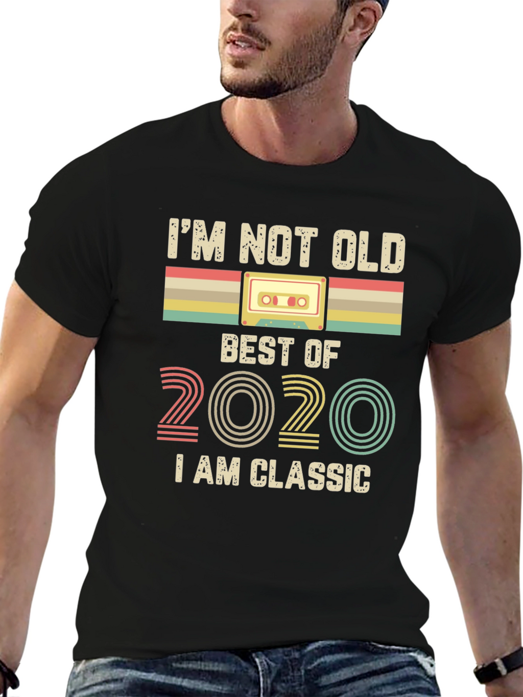 Im Not Old Im Classic 2020 Cassette Tape T-Shirt