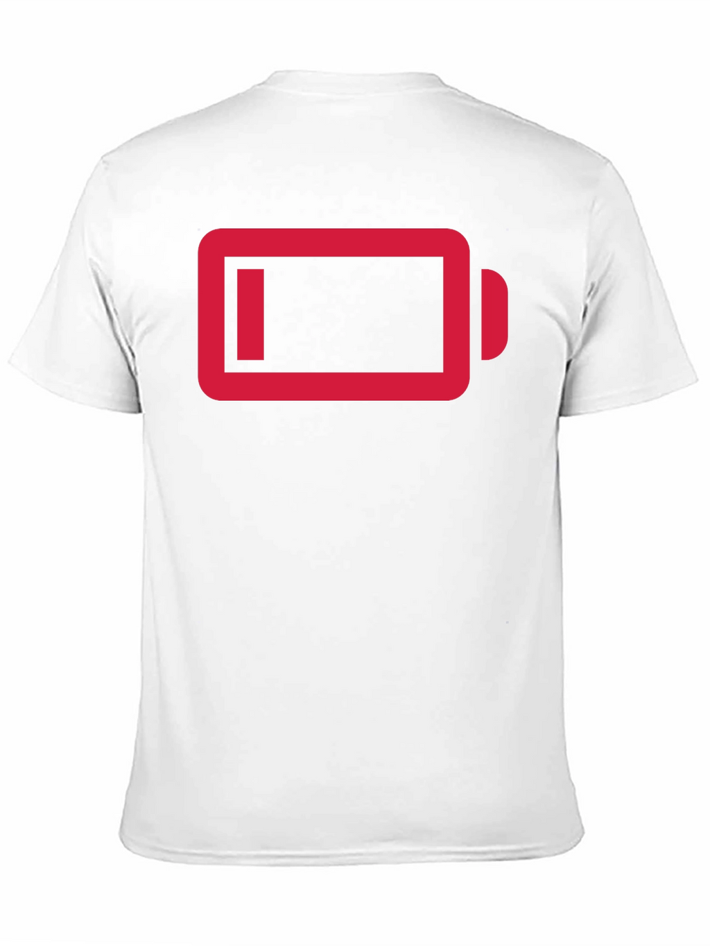Low Battery Graphic Tee - Black