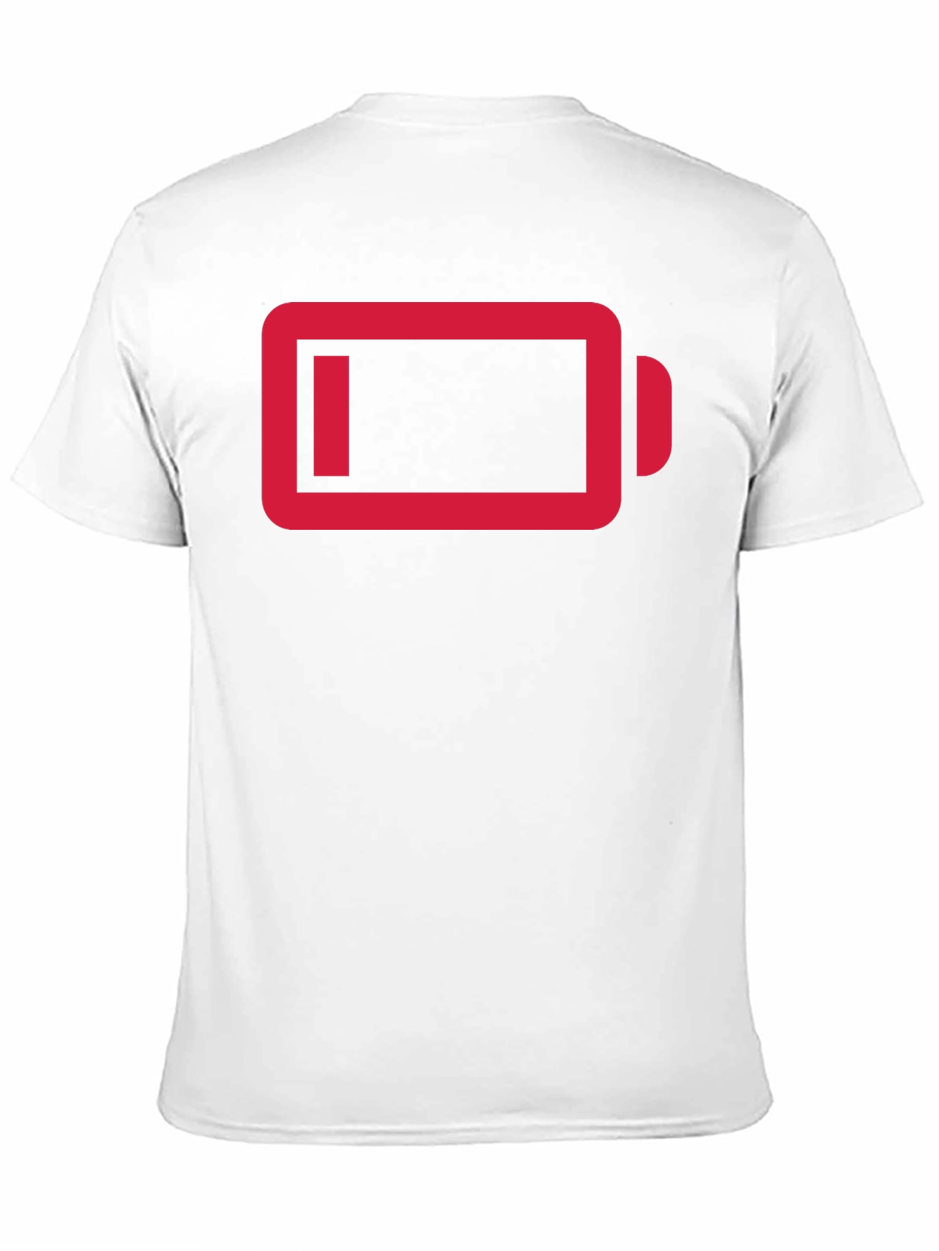 Low Battery Graphic Tee - Black