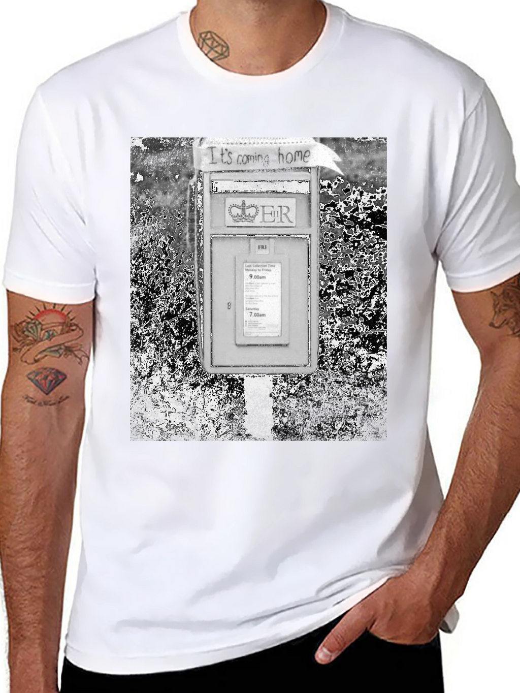 Retro British Mailbox T-Shirt