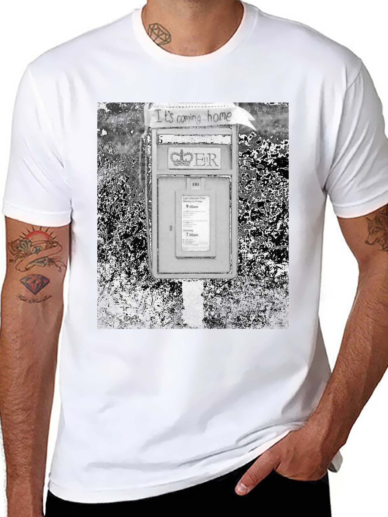 Retro British Mailbox T-Shirt