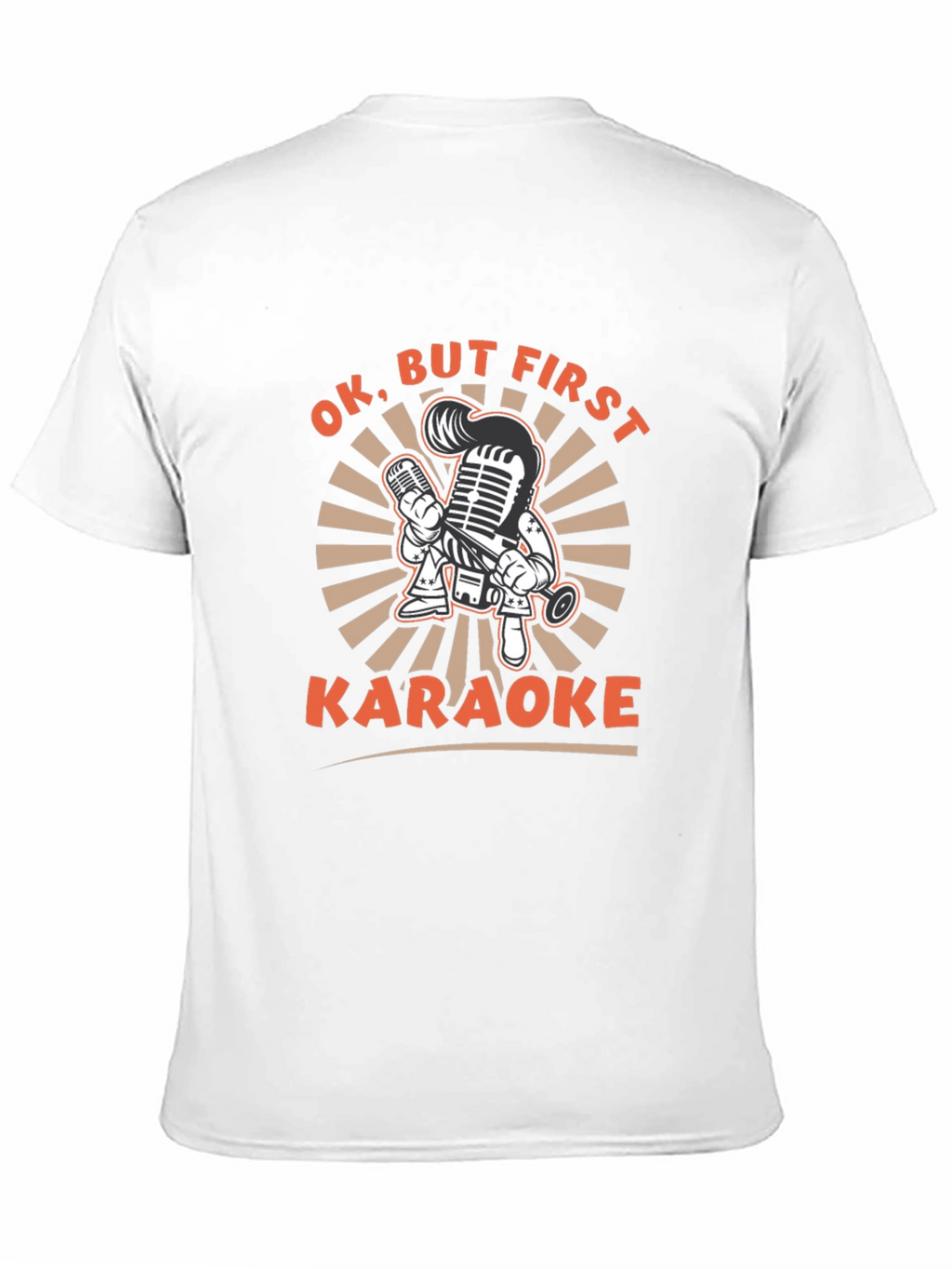 Karaoke Graphic Tee - Black T-Shirt