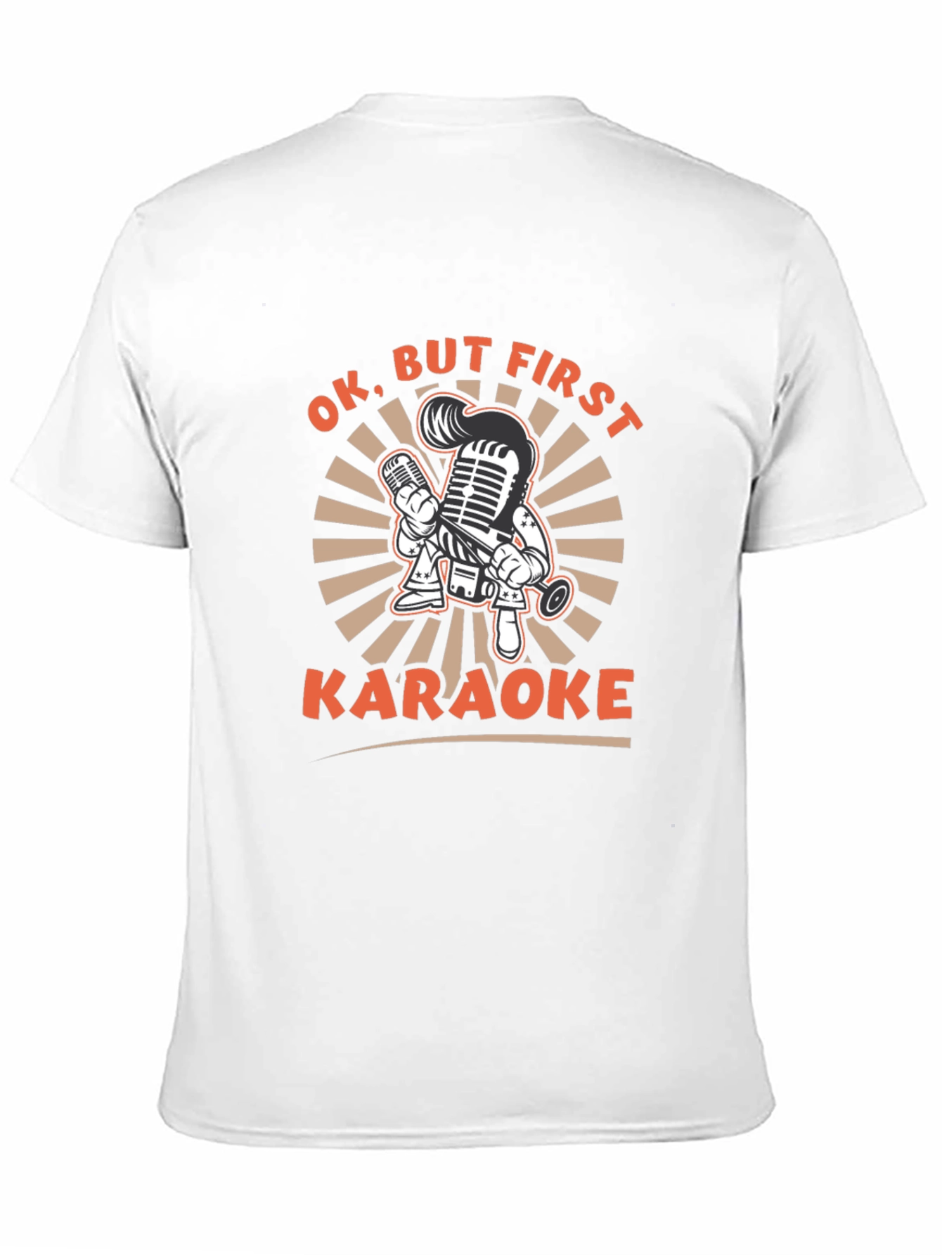 Karaoke Graphic Tee - Black T-Shirt
