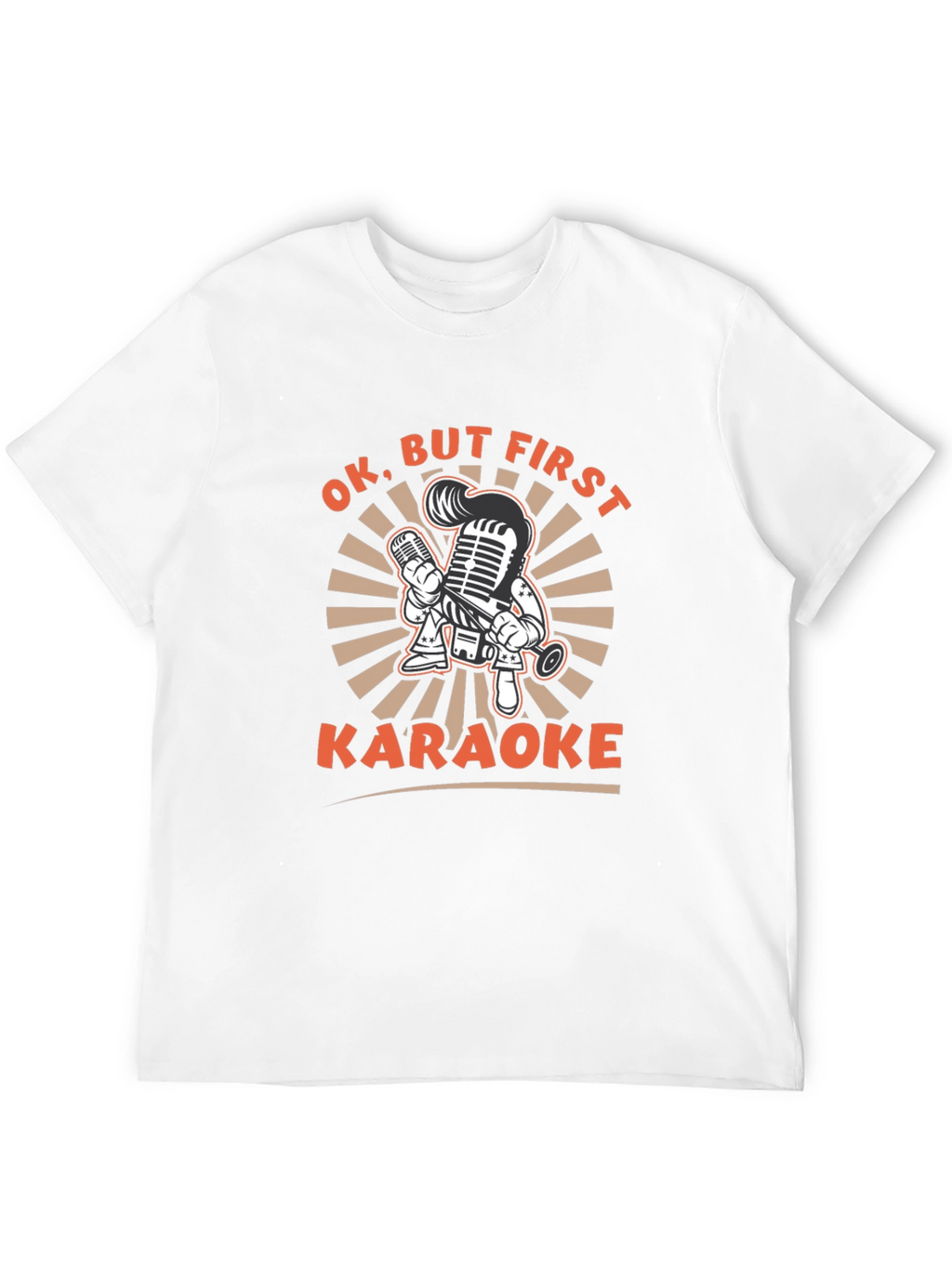 Karaoke Graphic Tee - Black T-Shirt