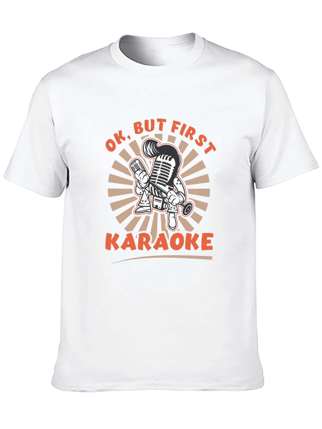Karaoke Graphic Tee - Black T-Shirt