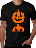 Halloween Pumpkin Bat T-Shirt