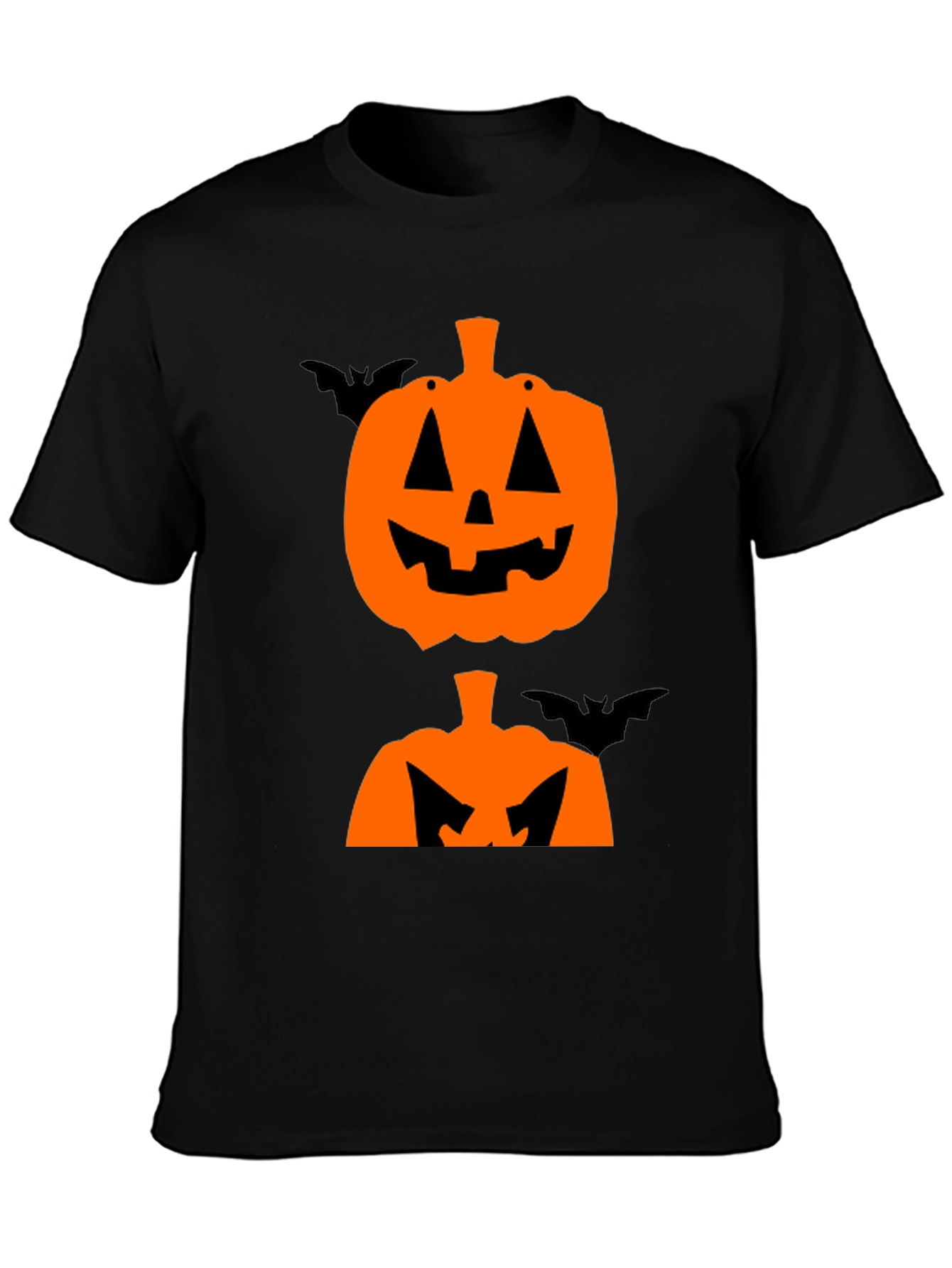 Halloween Pumpkin Bat T-Shirt