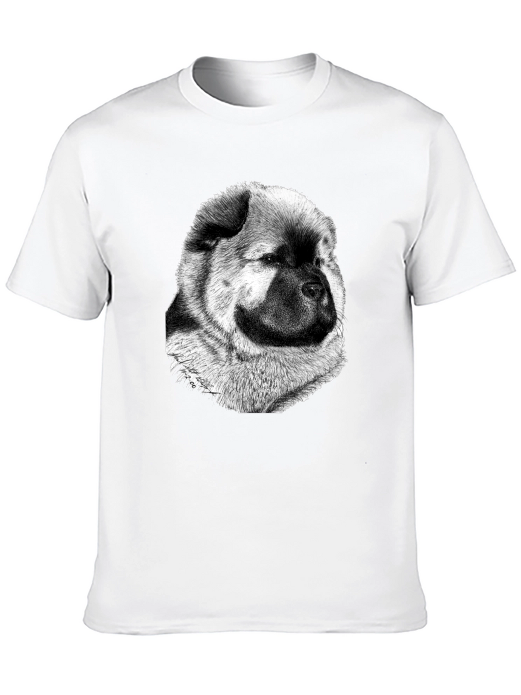 Chow Chow Dog Breed Graphic T-Shirt