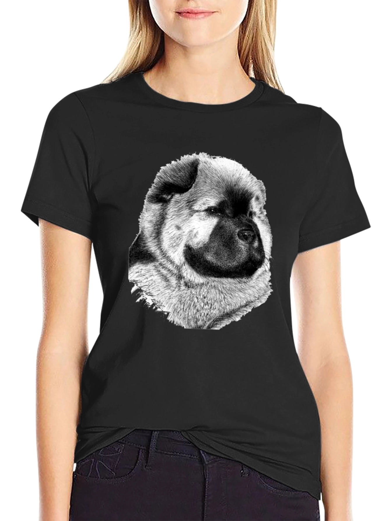 Chow Chow Dog Breed Graphic T-Shirt