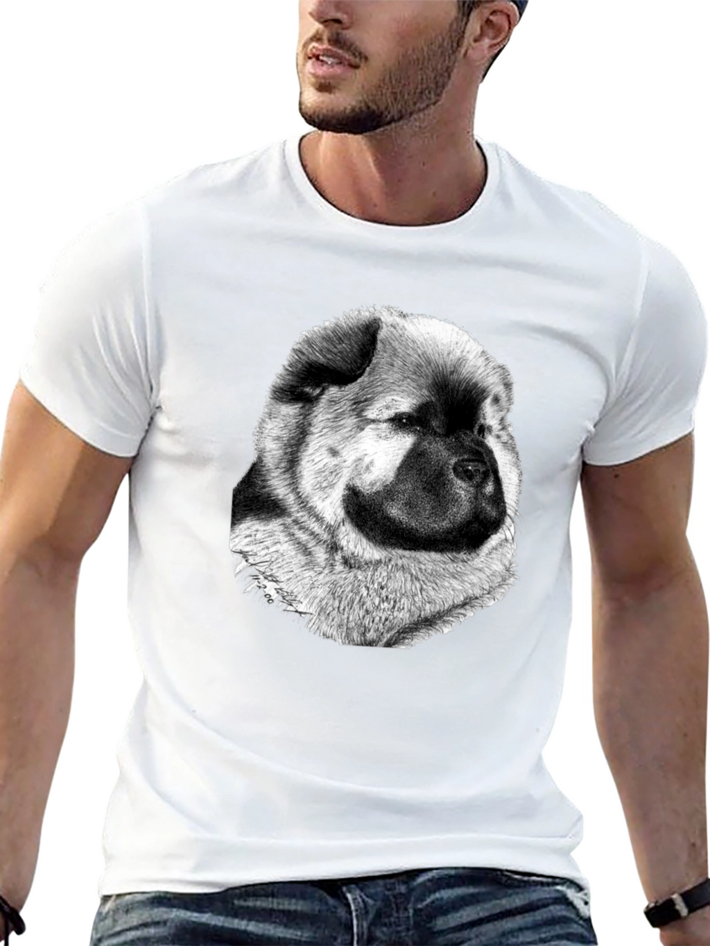 Chow Chow Dog Breed Graphic T-Shirt
