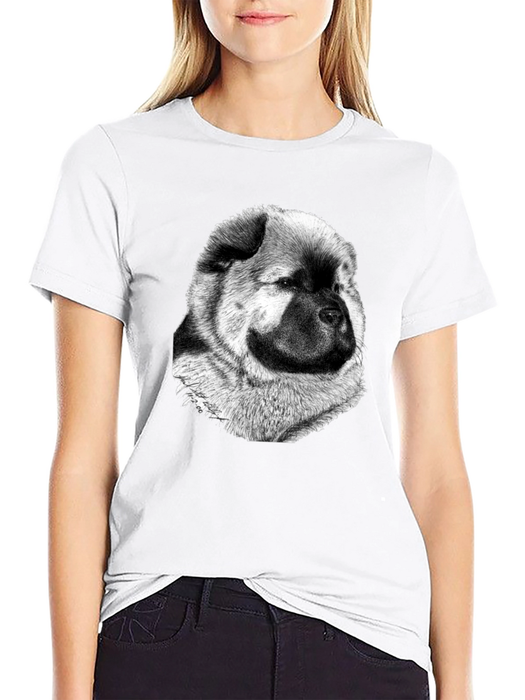 Chow Chow Dog Breed Graphic T-Shirt