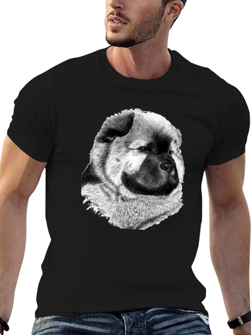 Chow Chow Dog Breed Graphic T-Shirt