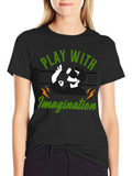 Play With Your Imagination VR Gamer Graphic Tee