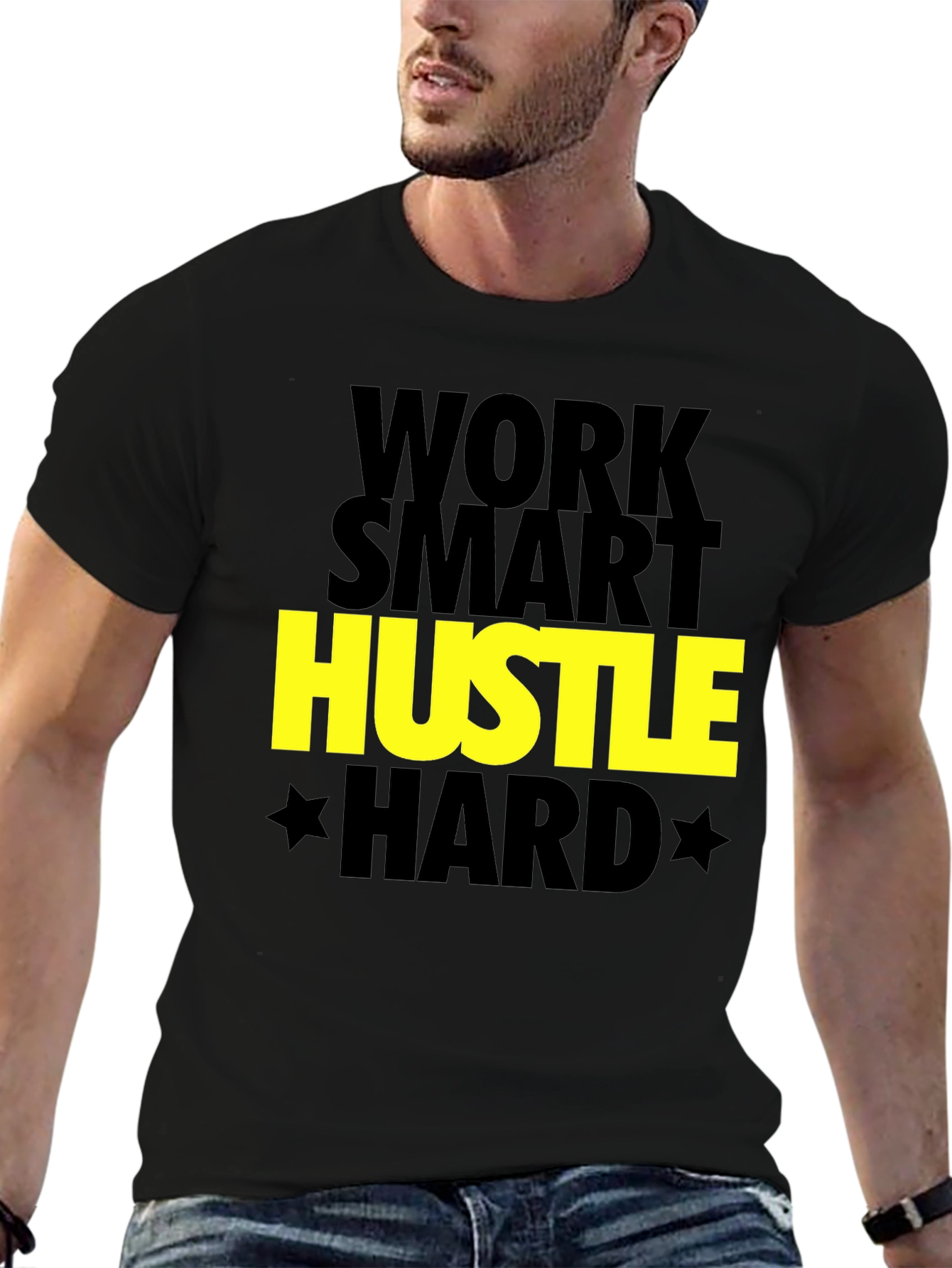 Work Smart Hustle Hard Graphic Tee