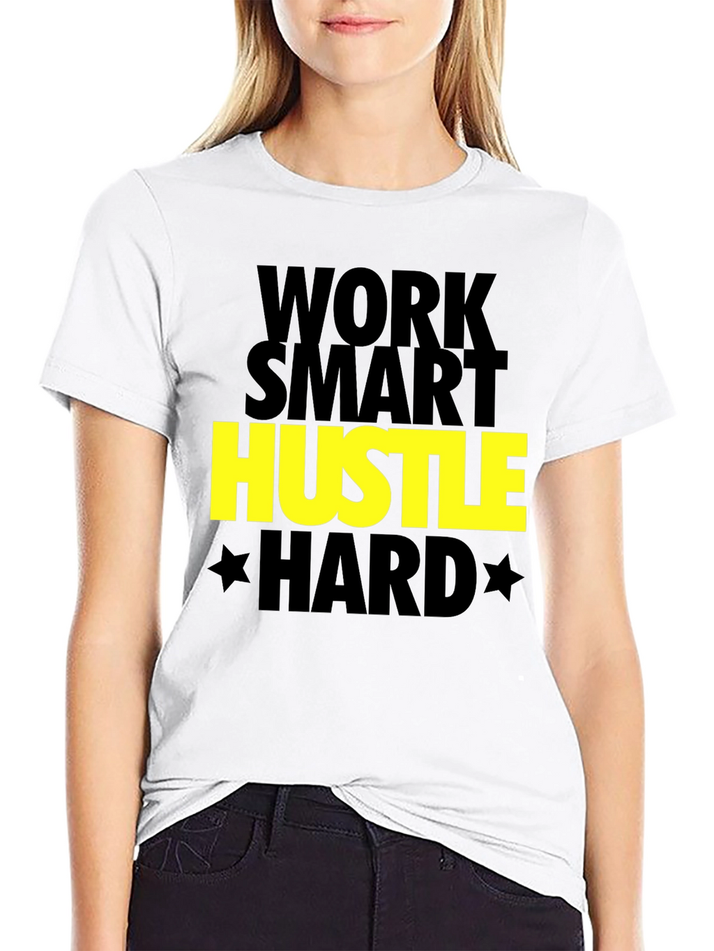 Work Smart Hustle Hard Graphic Tee