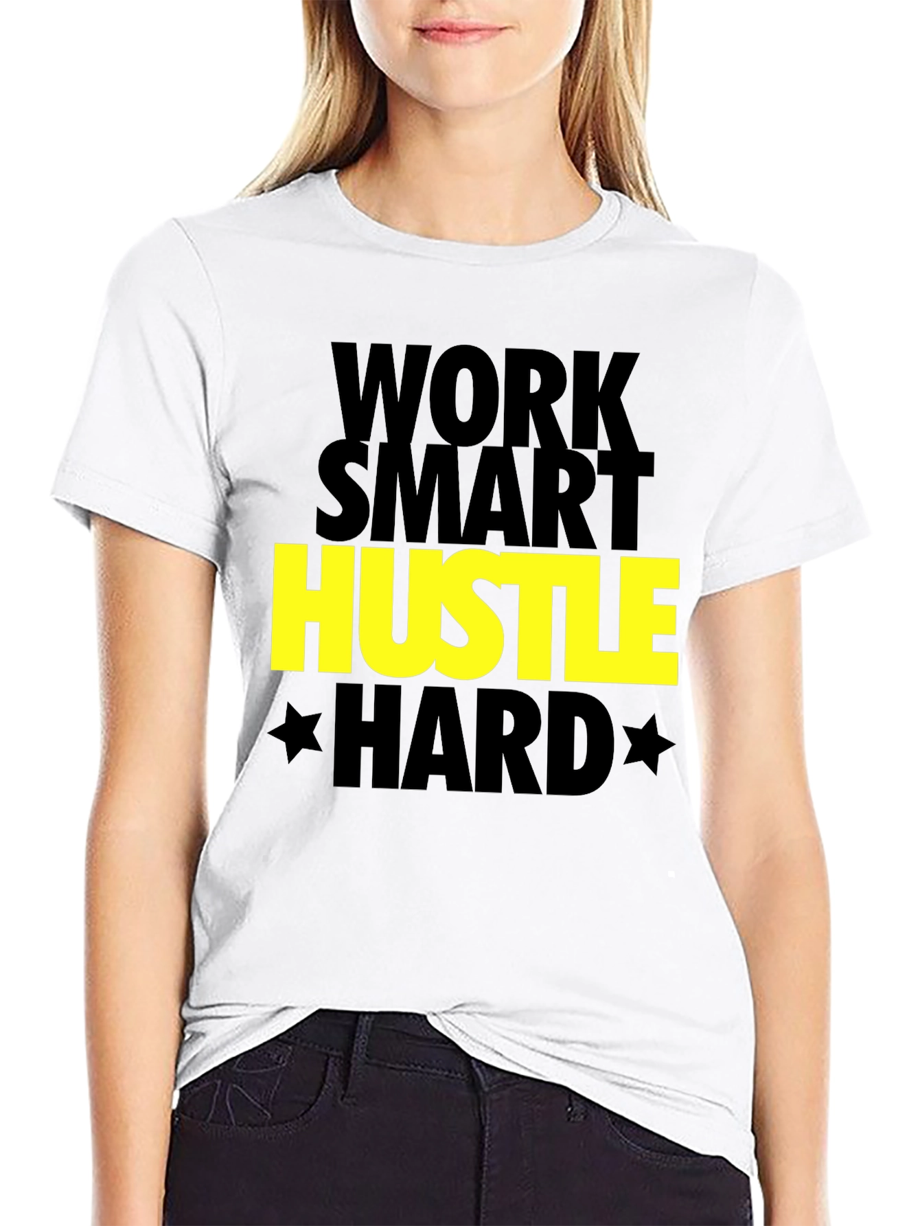 Work Smart Hustle Hard Graphic Tee